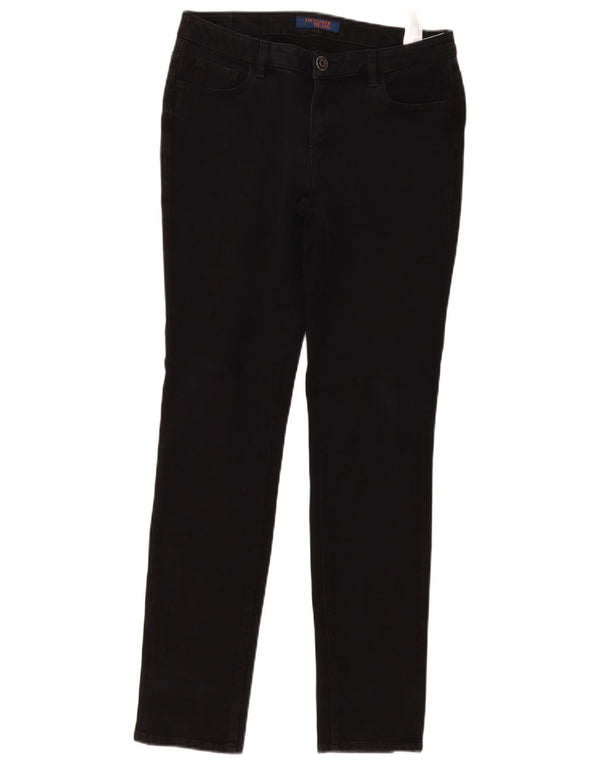 Trussardi Womens Skinny Jeans IT 42 Medium W28 L30 Black Cotton