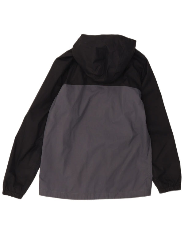 The North Face Boys Dryvent Rain Jacket 11-12 Years Large Black Colourblock