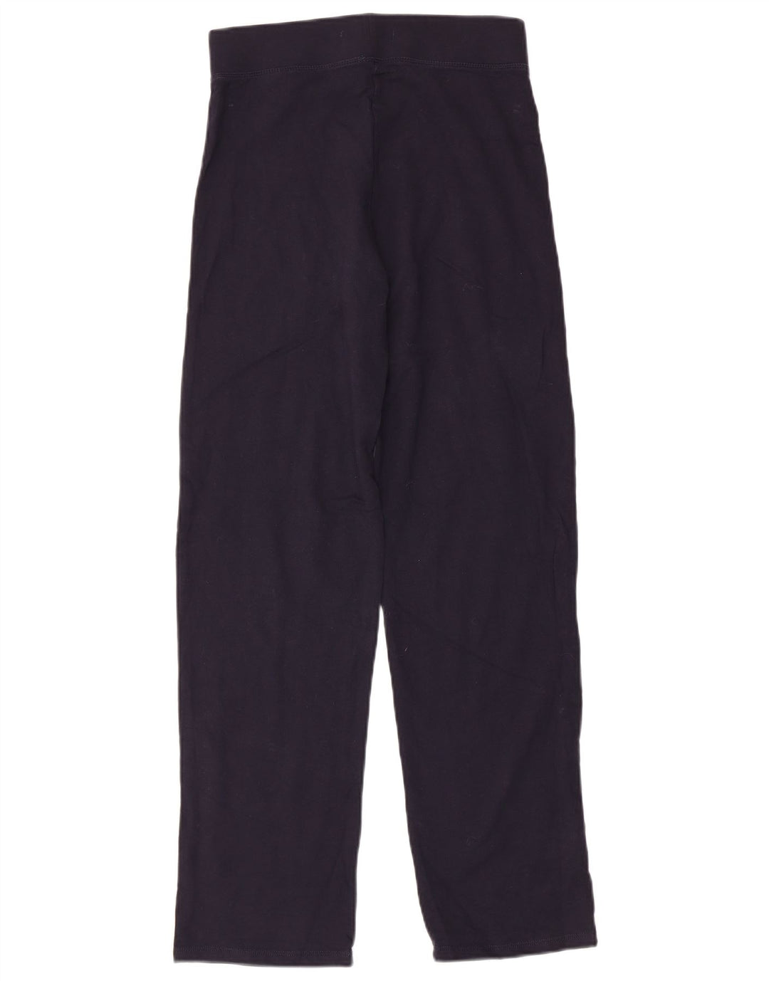 Marks & Spencer Womens Tracksuit Trousers UK 8 Small  Navy Blue Cotton