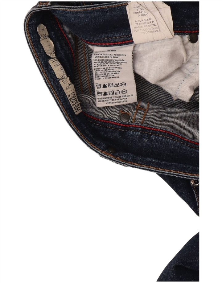 Tommy Hilfiger Mens Rhonda Bootcut Jeans W29 L34 Blue Cotton