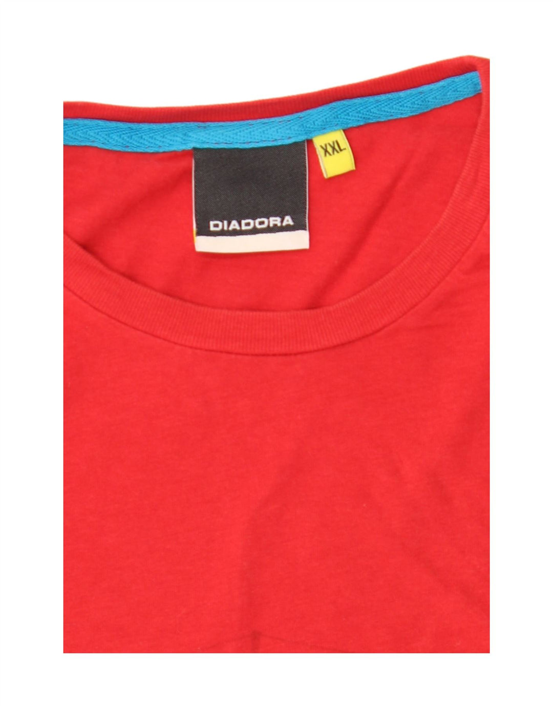 Diadora Mens Graphic T-Shirt Top 2XL Red