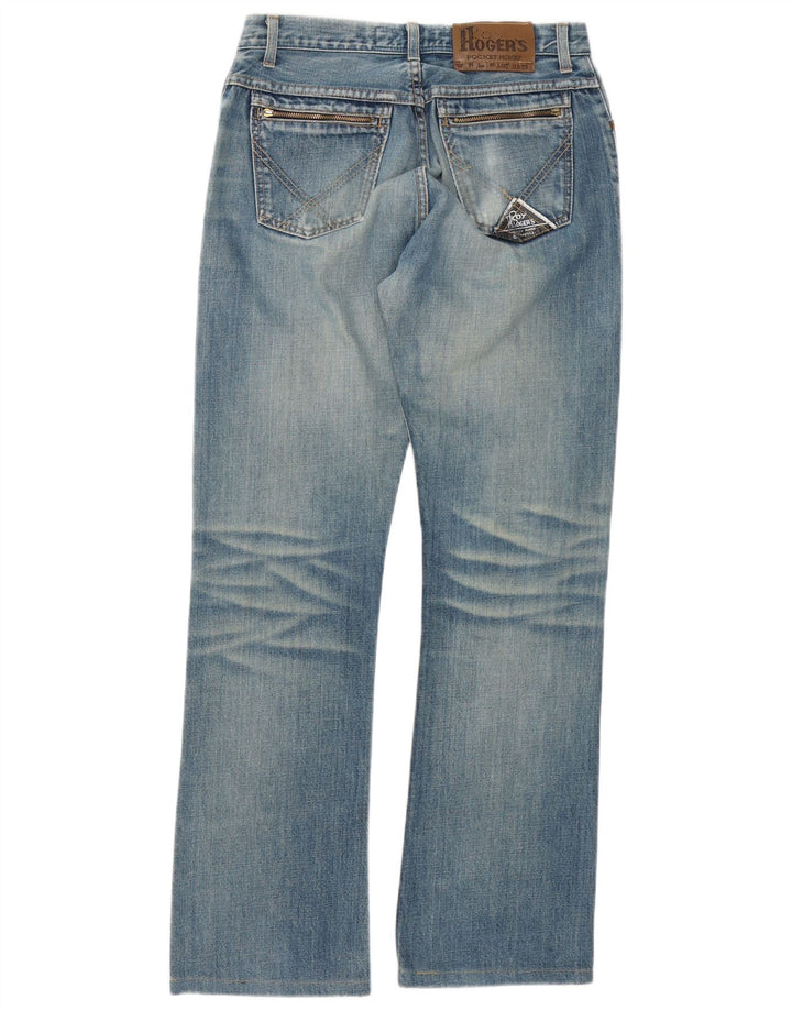 ROY ROGERS Womens Bootcut Jeans W31 L31 Blue Cotton