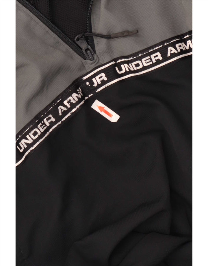 Under Armour Mens Graphic Tracksuit Top Jacket UK 36 Small Black