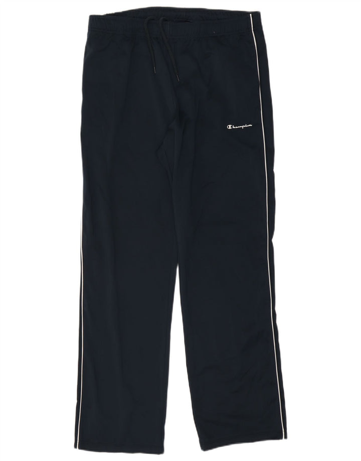 CHAMPION Mens Tracksuit Trousers XL Navy Blue Polyester