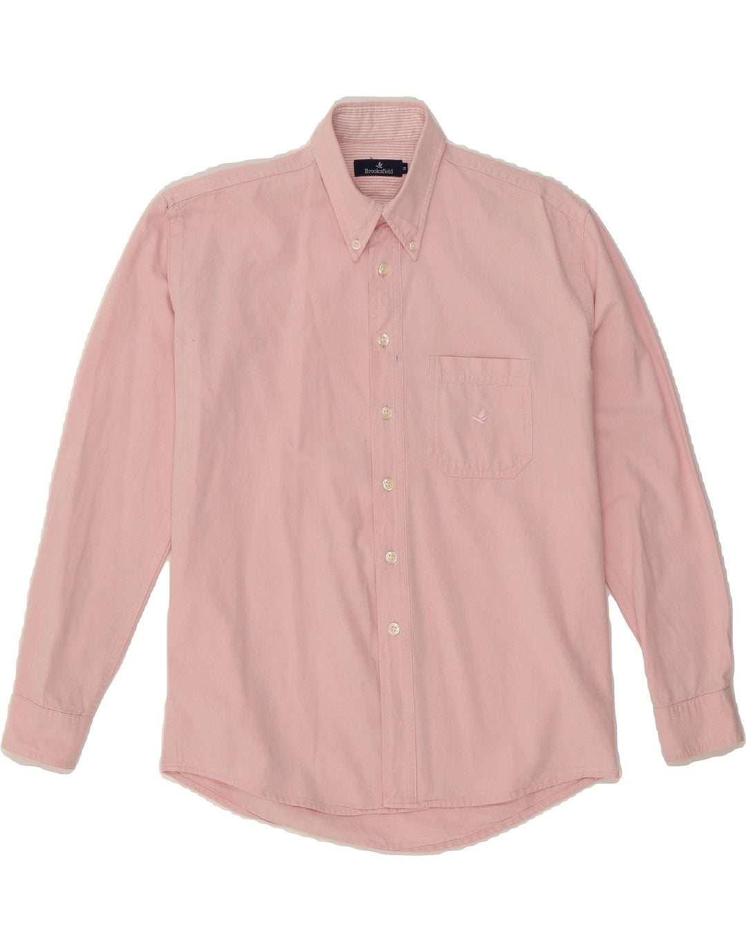 BROOKSFIELD Womens Shirt US 10 Large Pink Cotton Vintage Brooksfield and Second-Hand Brooksfield from Messina Hembry 