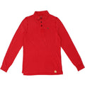 NAPAPIJRI Mens Long Sleeve Polo Shirt Small Red Vintage Napapijri and Second-Hand Napapijri from Messina Hembry 