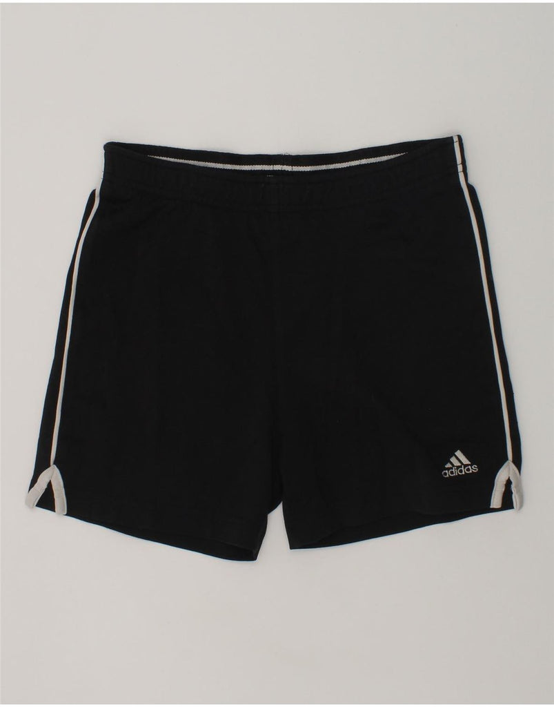 ADIDAS Mens Sport Shorts Small Black Polyester | Vintage Adidas | Thrift | Second-Hand Adidas | Used Clothing | Messina Hembry 