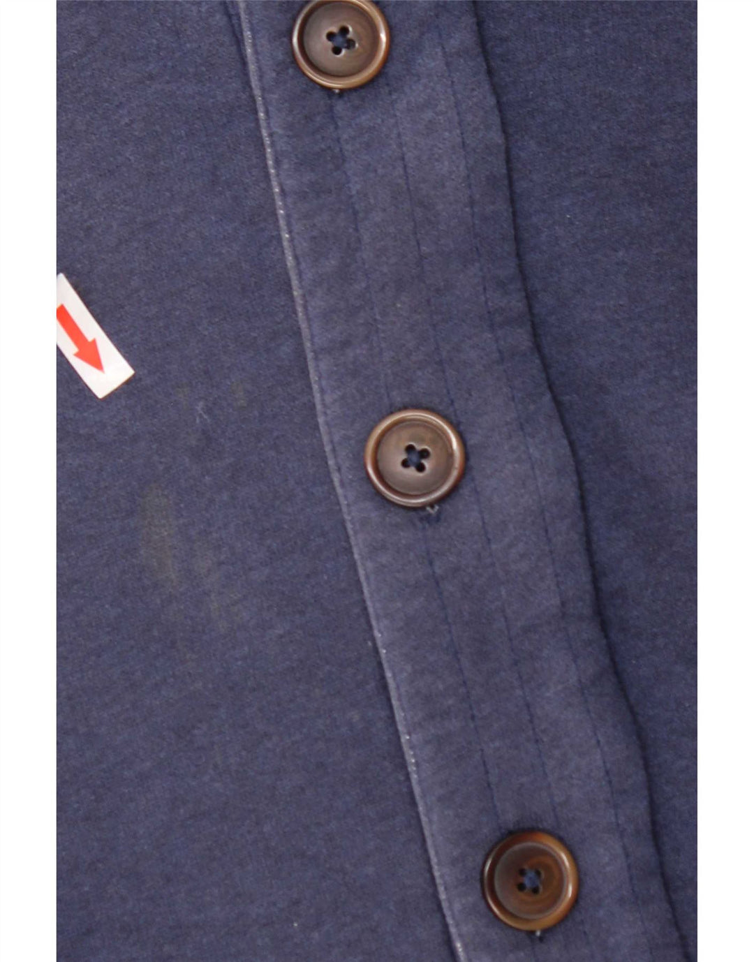Tommy Hilfiger Mens Sherpa Tracksuit Top Jacket Large Blue Cotton