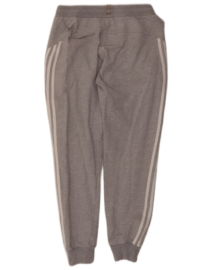 Adidas Womens Tracksuit Trousers Joggers Medium Grey Cotton