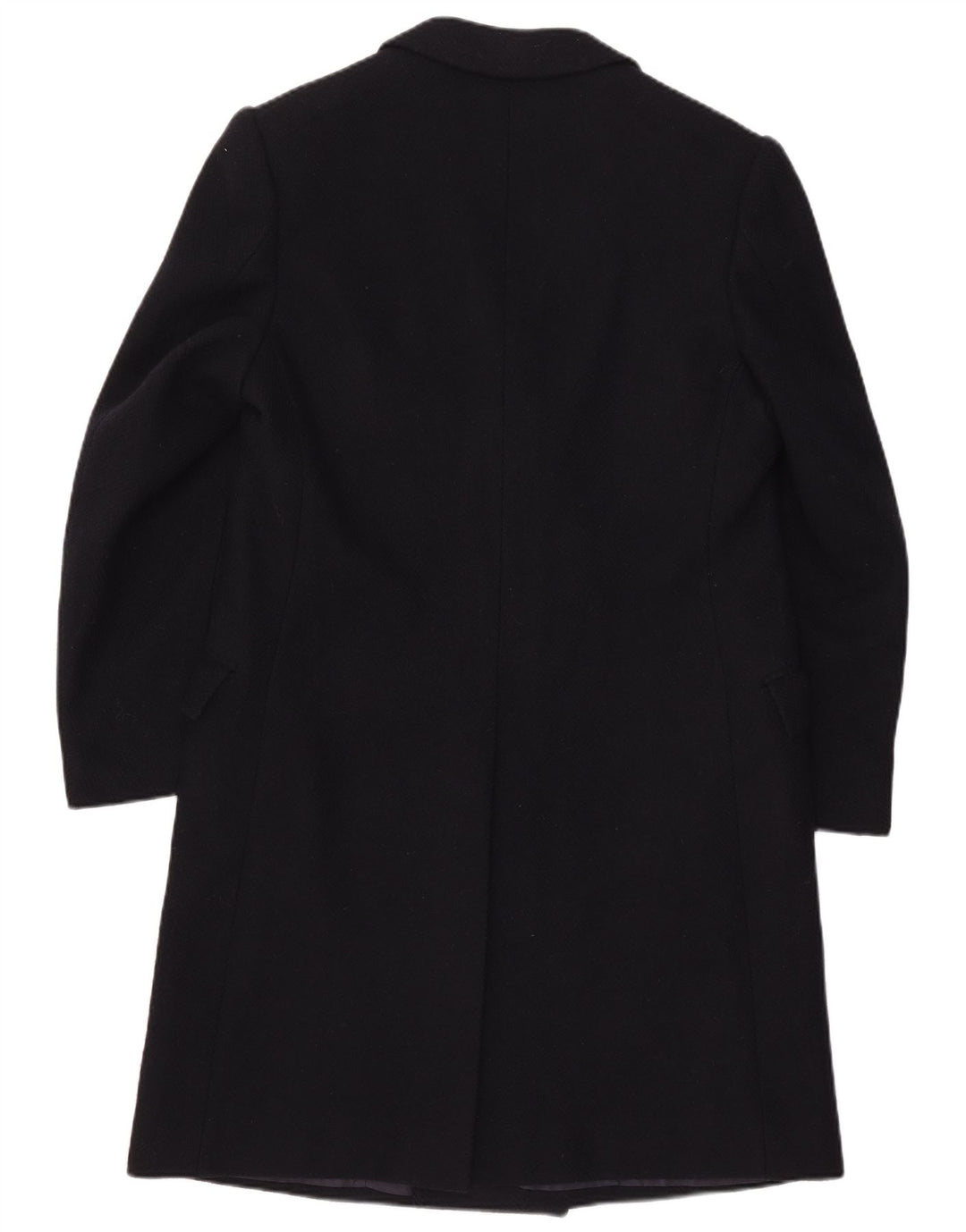 Carlo Bardelli Mens Double Breasted Coat UK 36 Small Navy Blue