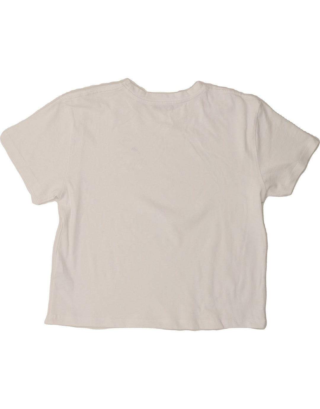 ZARA Womens T-Shirt Top UK 16 Large White Cotton Vintage Zara and Second-Hand Zara from Messina Hembry 