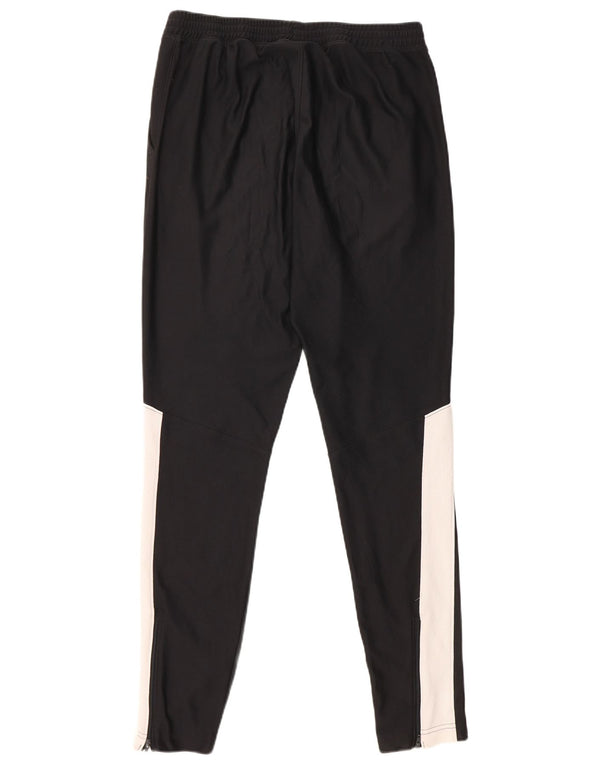 Under Armour Mens Tracksuit Trousers Medium Black Colourblock