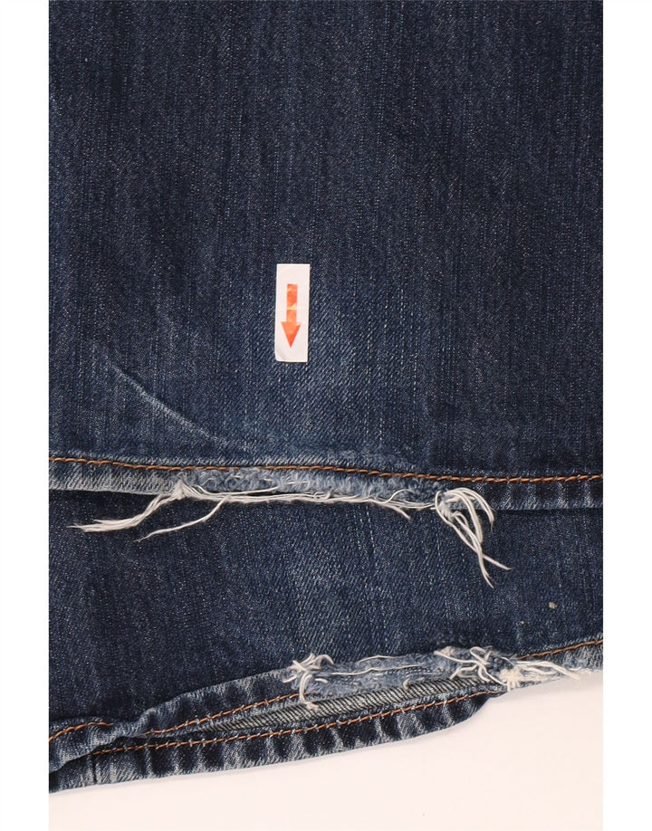 Levi's Mens 527 Bootcut Jeans W34 L32 Blue Cotton