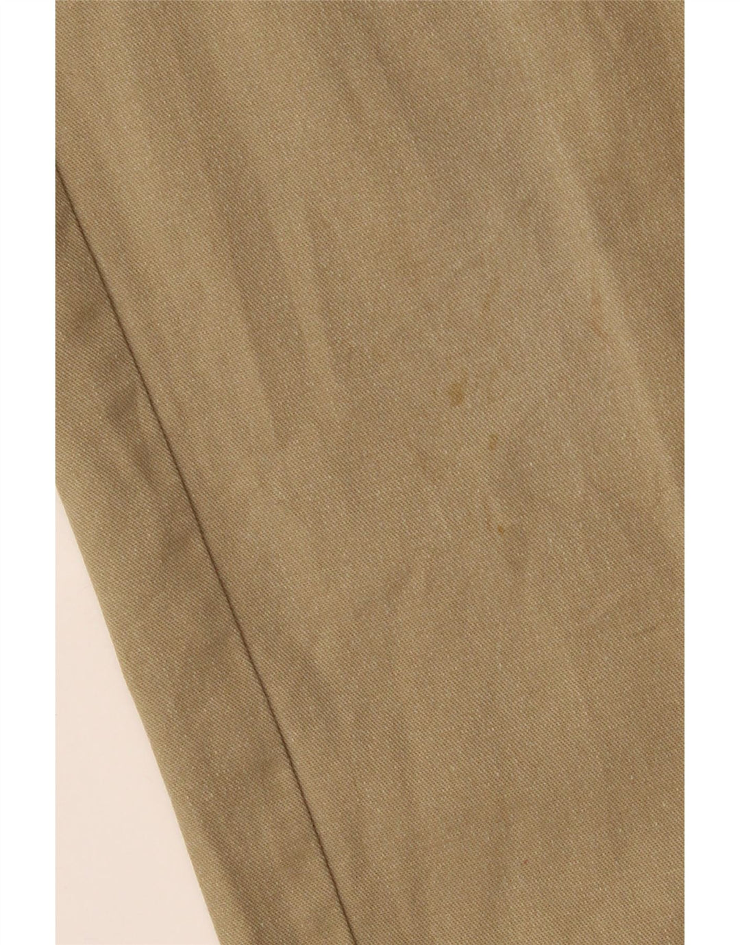DICKIES Mens Straight Chino Trousers W32 L32 Beige Polyester