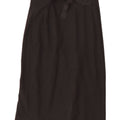 Oasis Womens Midi Skirt UK 8 Small W24  Black Polyester