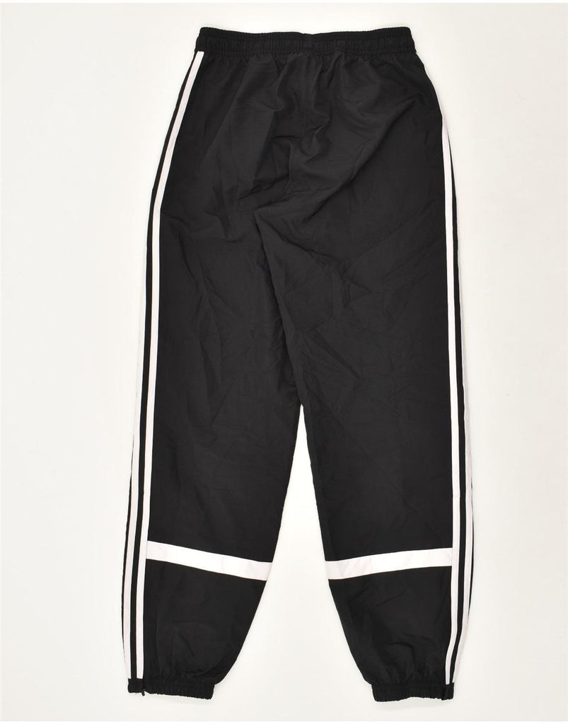 ADIDAS Mens Tracksuit Trousers Joggers Small Black Polyester | Vintage Adidas | Thrift | Second-Hand Adidas | Used Clothing | Messina Hembry 