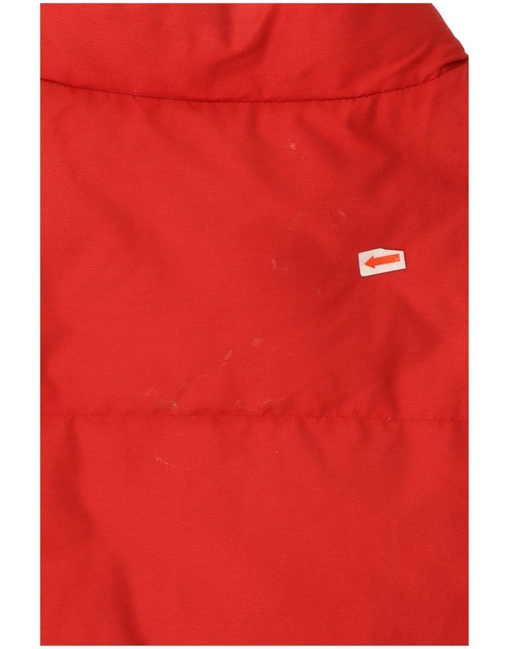 WOOLRICH Mens Padded Gilet UK 38 Medium Red