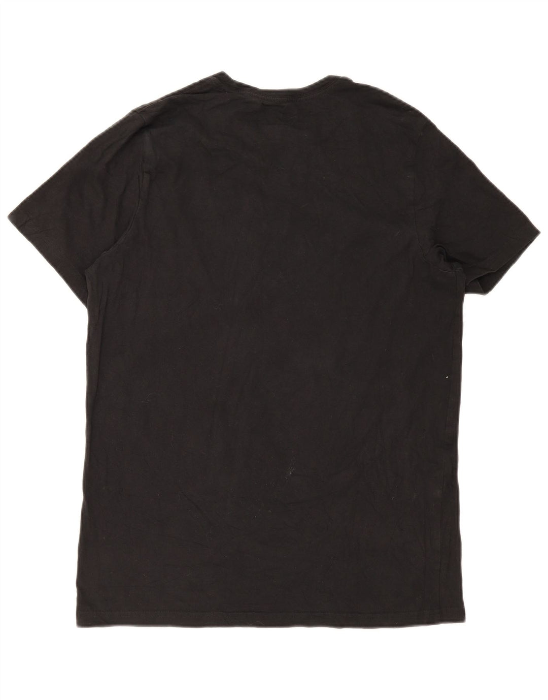 Tommy Hilfiger Mens T-Shirt Top Medium Black Cotton