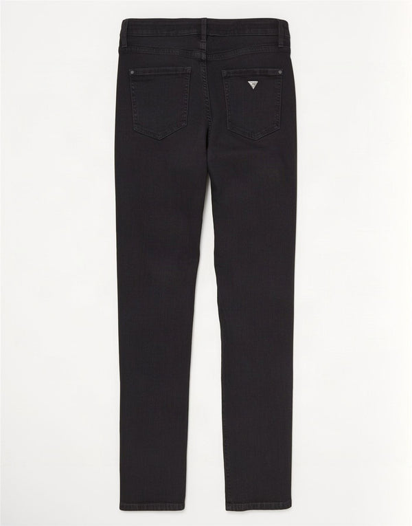 Guess Womens Super High Rise Skinny Jeans W29 L28 Black Cotton