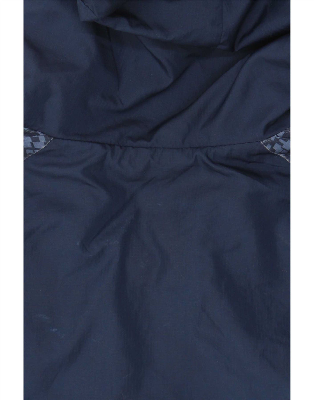 Adidas Boys Hooded Tracksuit Top Jacket 13-14 Years Navy Blue Polyester