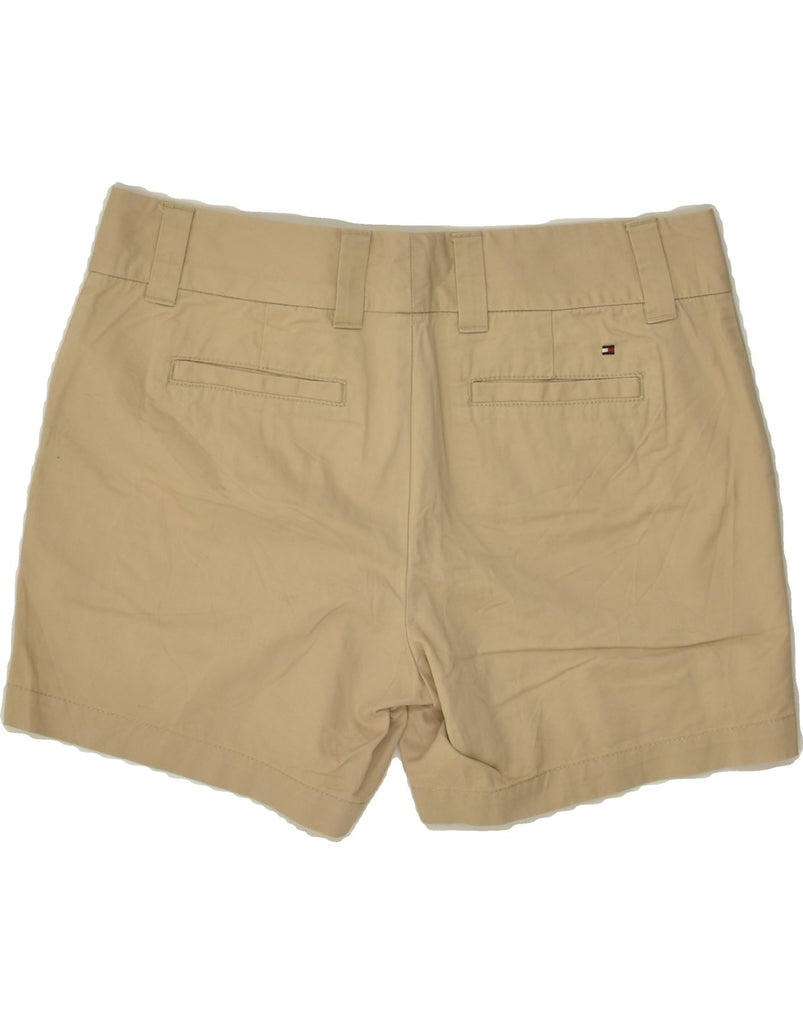 TOMMY HILFIGER Womens Chino Shorts US 6 Medium W32  Beige Cotton | Vintage Tommy Hilfiger | Thrift | Second-Hand Tommy Hilfiger | Used Clothing | Messina Hembry 