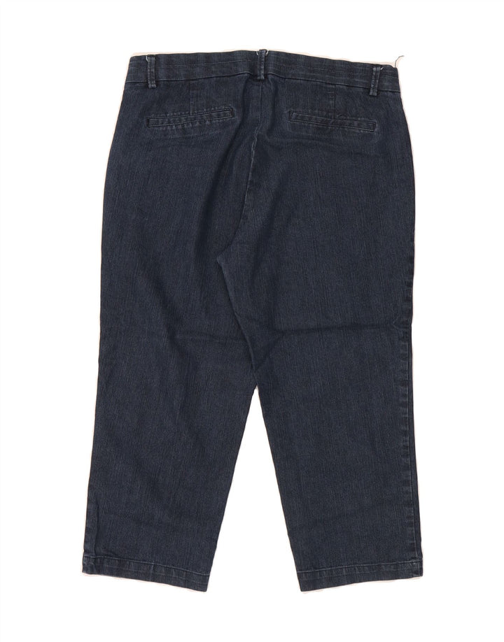 DOCKERS Womens Capri Jeans US 8 Medium W30 L20 Blue Polyester Vintage Dockers and Second-Hand Dockers from Messina Hembry 