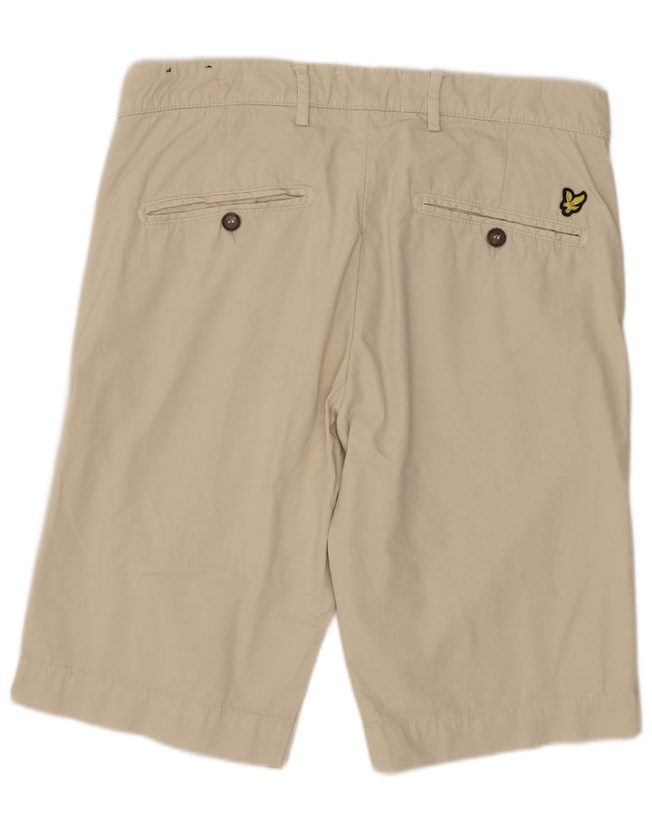 Lyle & Scott Mens Chino Shorts W31 Medium Beige