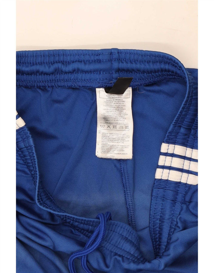 Adidas Mens Aeroready Sport Shorts Medium Blue Polyester