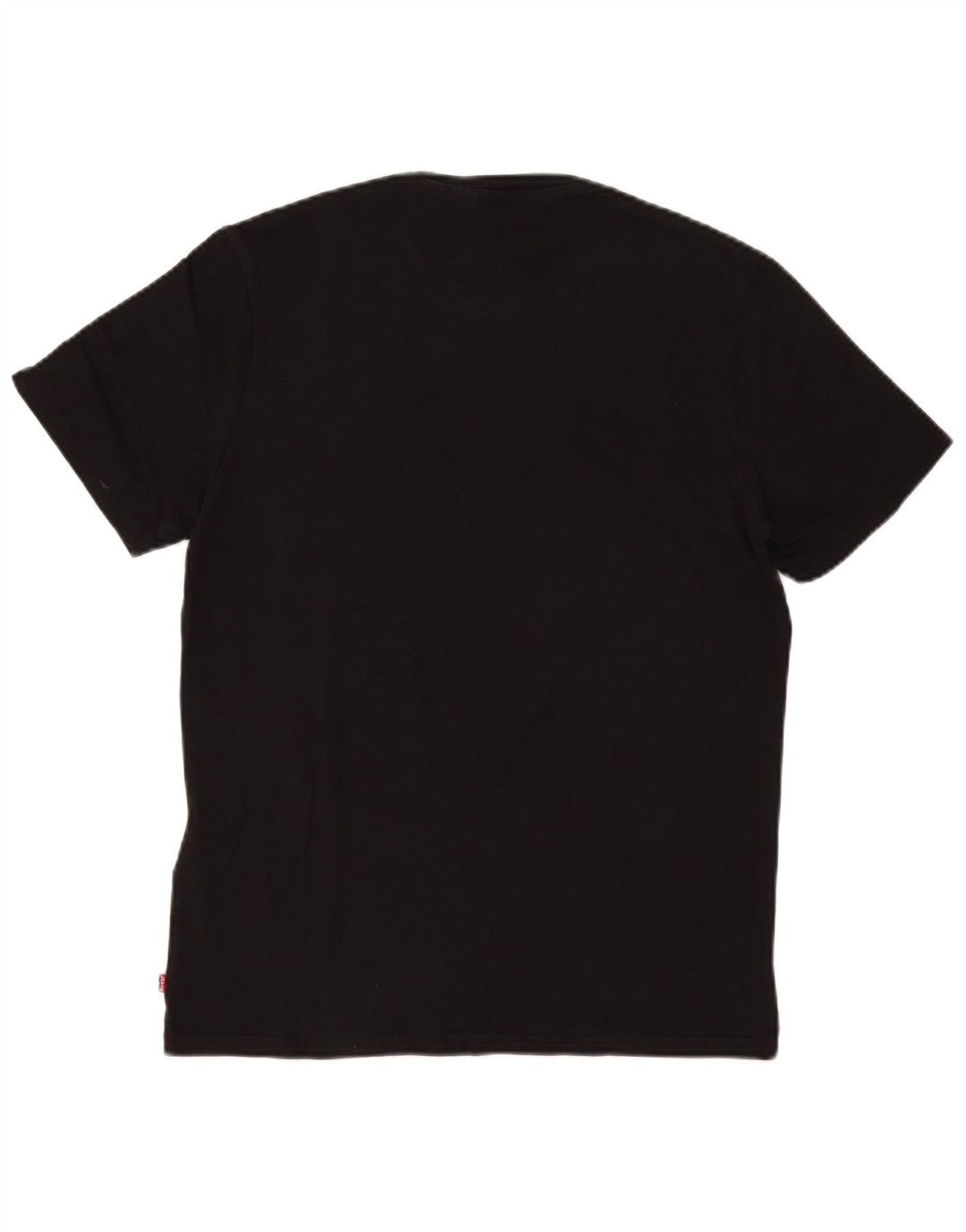 Levi's Mens Graphic T-Shirt Top Medium Black Cotton