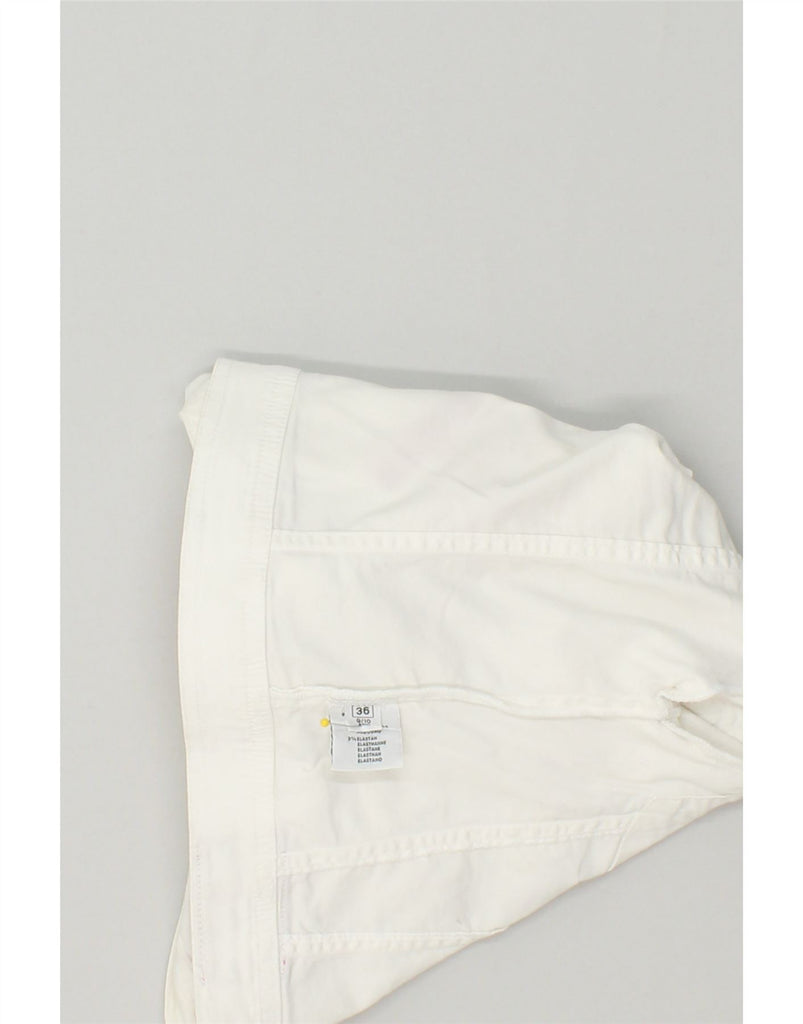 MOSCHINO Girls Graphic Denim Jacket 9-10 Years White Cotton | Vintage Moschino | Thrift | Second-Hand Moschino | Used Clothing | Messina Hembry 