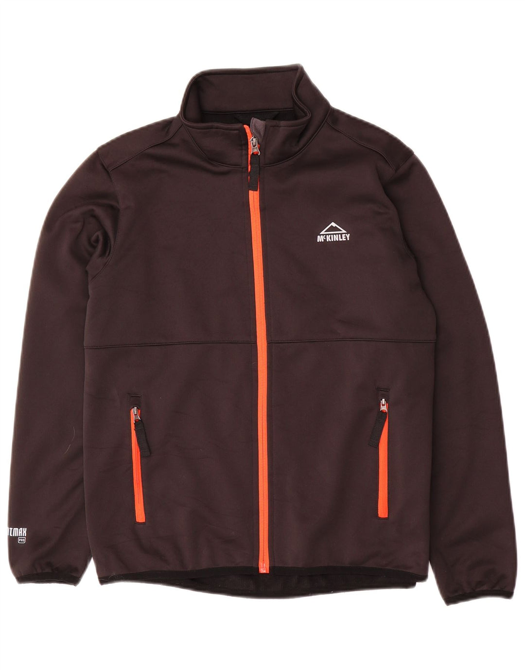 MC Kinley Boys Tracksuit Top Jacket 11-12 Years Black Polyester