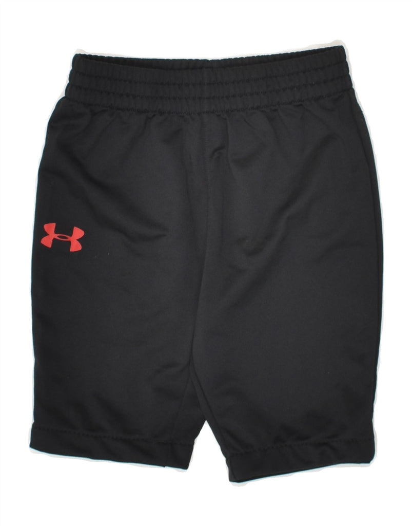 UNDER ARMOUR Boys Graphic Sport Shorts 6-7 Years Black | Vintage Under Armour | Thrift | Second-Hand Under Armour | Used Clothing | Messina Hembry 