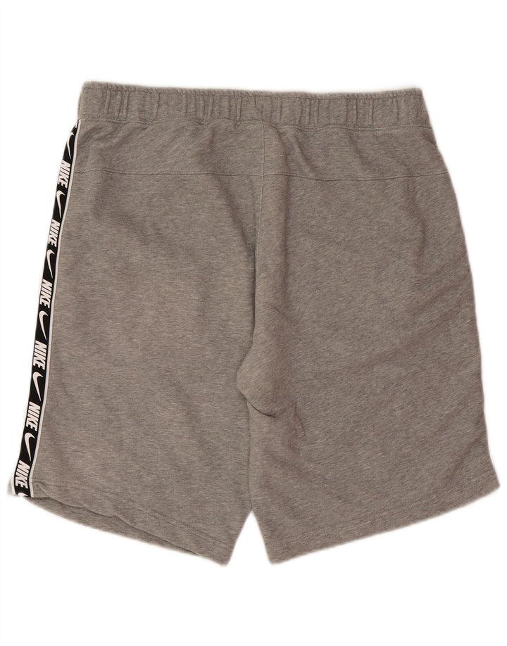 Nike Mens Graphic Sport Shorts Large Grey Colourblock