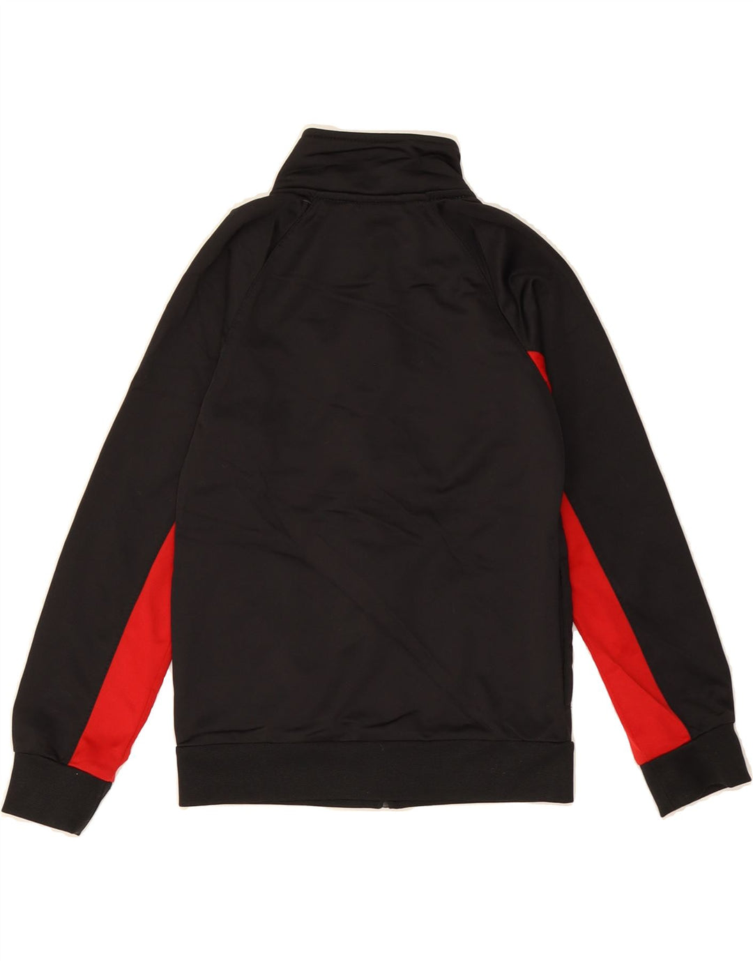 PUMA Boys Tracksuit Top Jacket 6-7 Years Black Colourblock Polyester Vintage Puma and Second-Hand Puma from Messina Hembry 