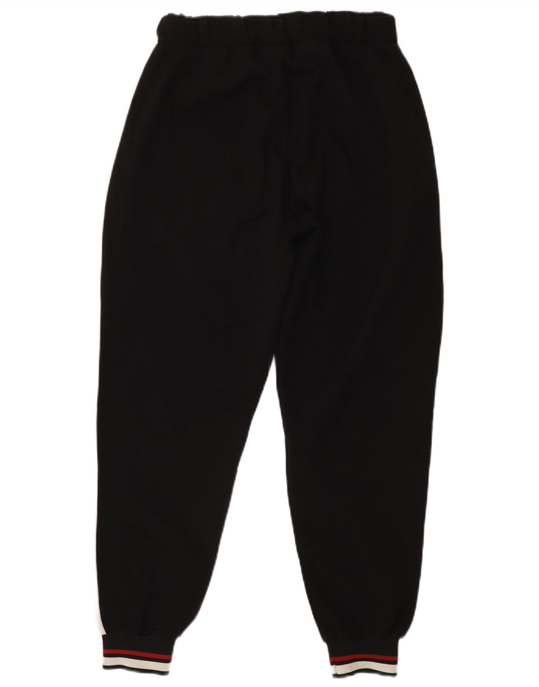 Zara Womens Tracksuit Trousers Joggers Small Black Colourblock Polyester