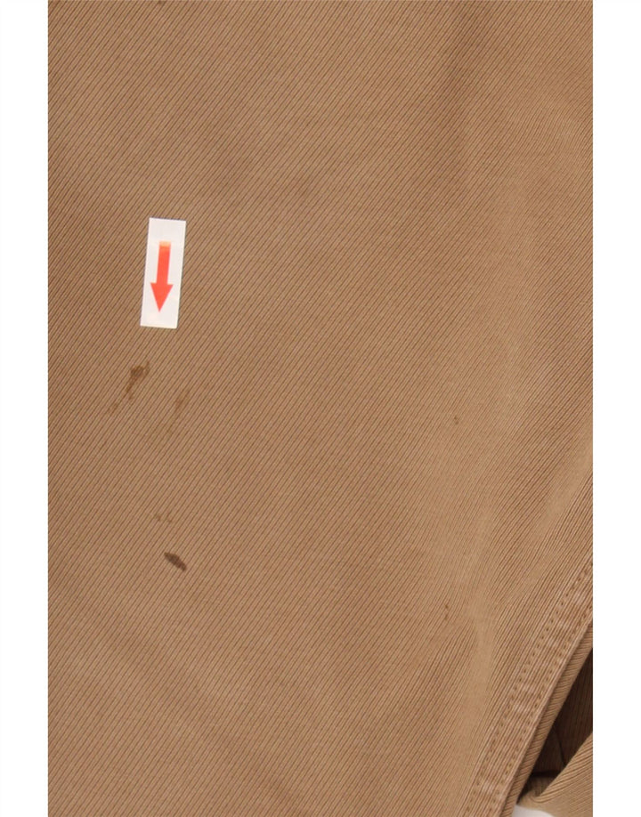 Marks & Spencer Mens Blue Harbour Regular Fit Casual Trousers W36 L31 Beige
