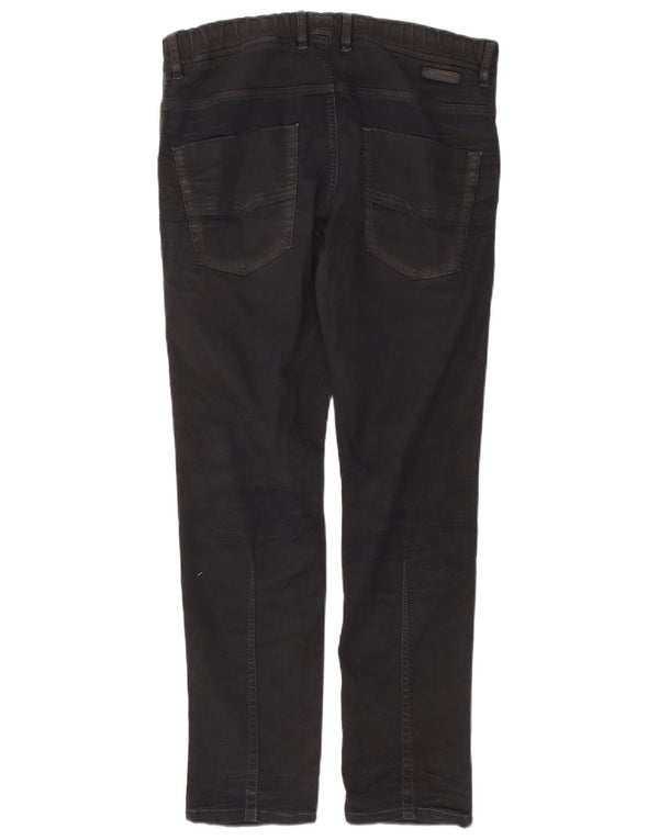 Diesel Womens Jegging Jeans W32 L31 Navy Blue Cotton