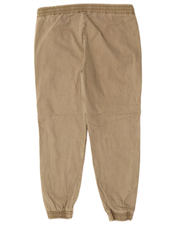 Zara Womens Joggers Trousers Large W30 L26 Khaki