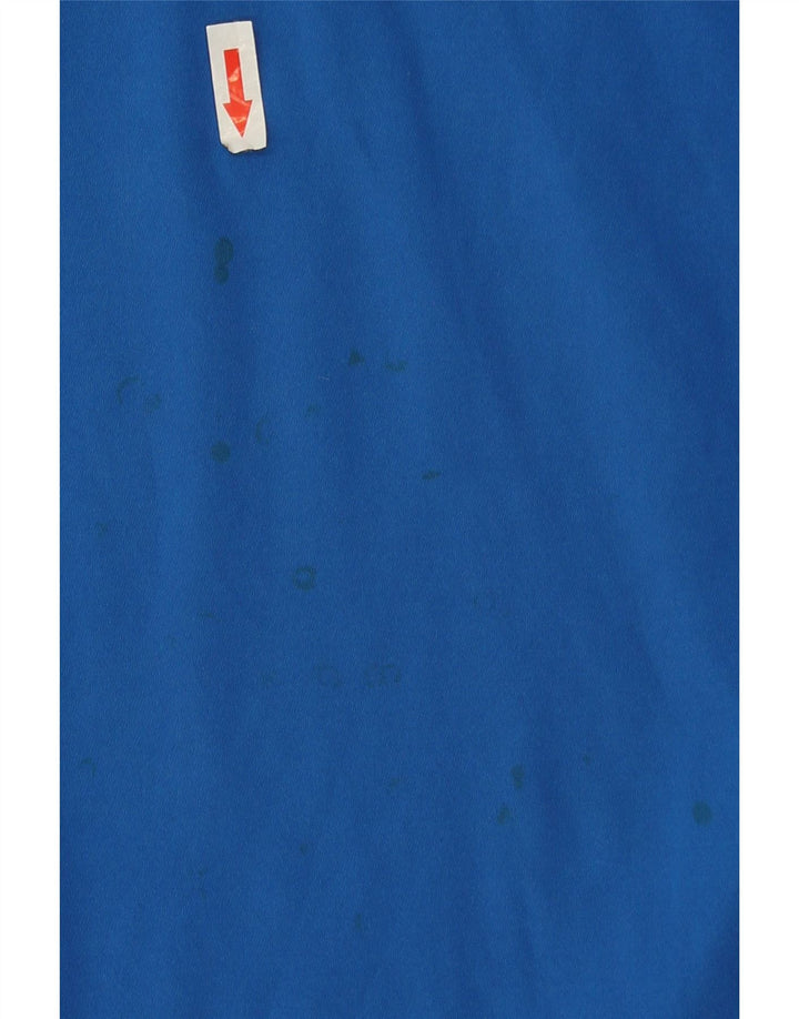 Nike Mens Dri Fit Polo Shirt Medium Blue Polyester