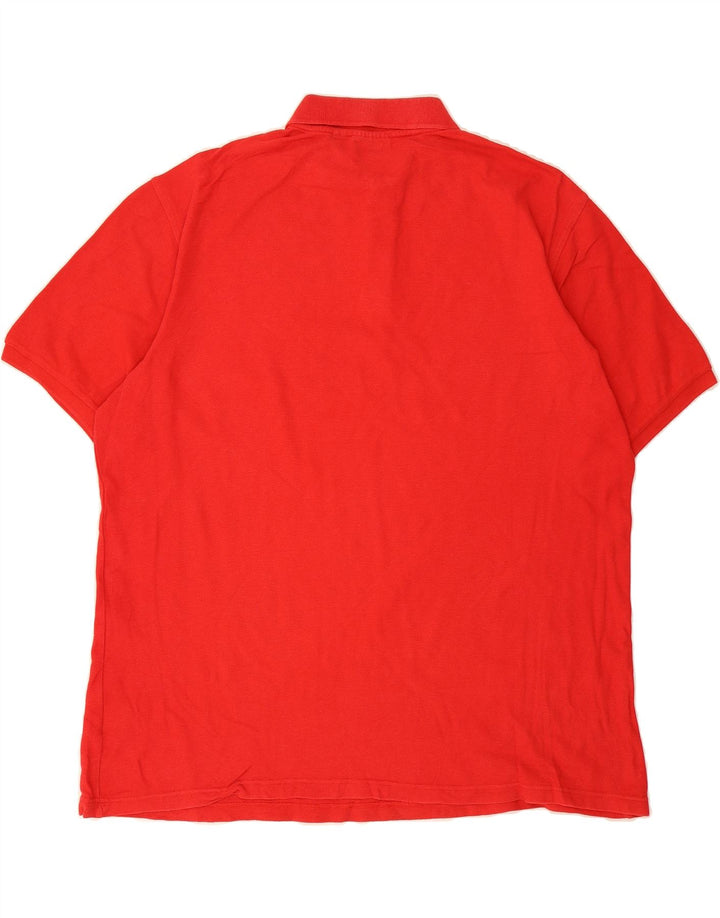 FILA Mens Polo Shirt IT 56 2XL Red Cotton Vintage Fila and Second-Hand Fila from Messina Hembry 