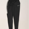 Nike Mens Tracksuit Trousers Small Black Colourblock Polyester