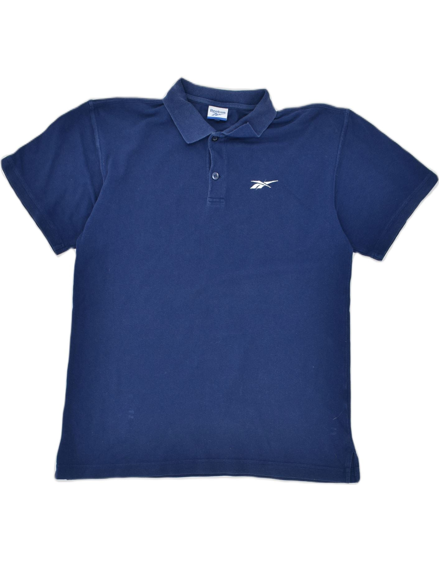 Reebok polo shop shirts blue