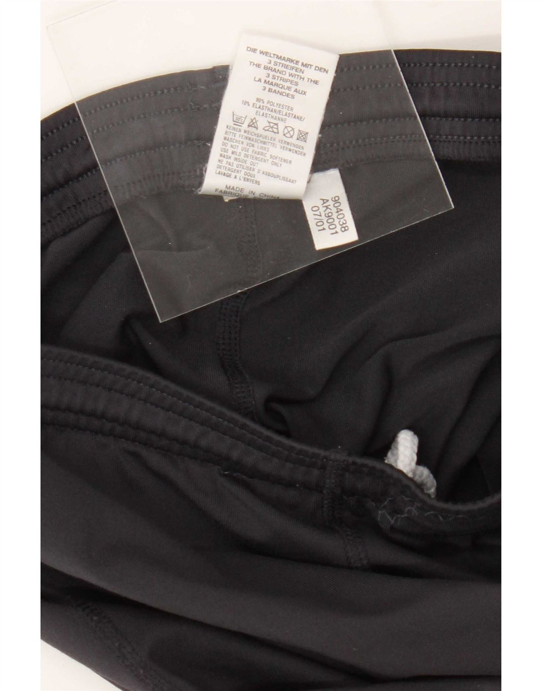 Adidas Womens Climalite Leggings UK 10 Small Navy Blue Polyester