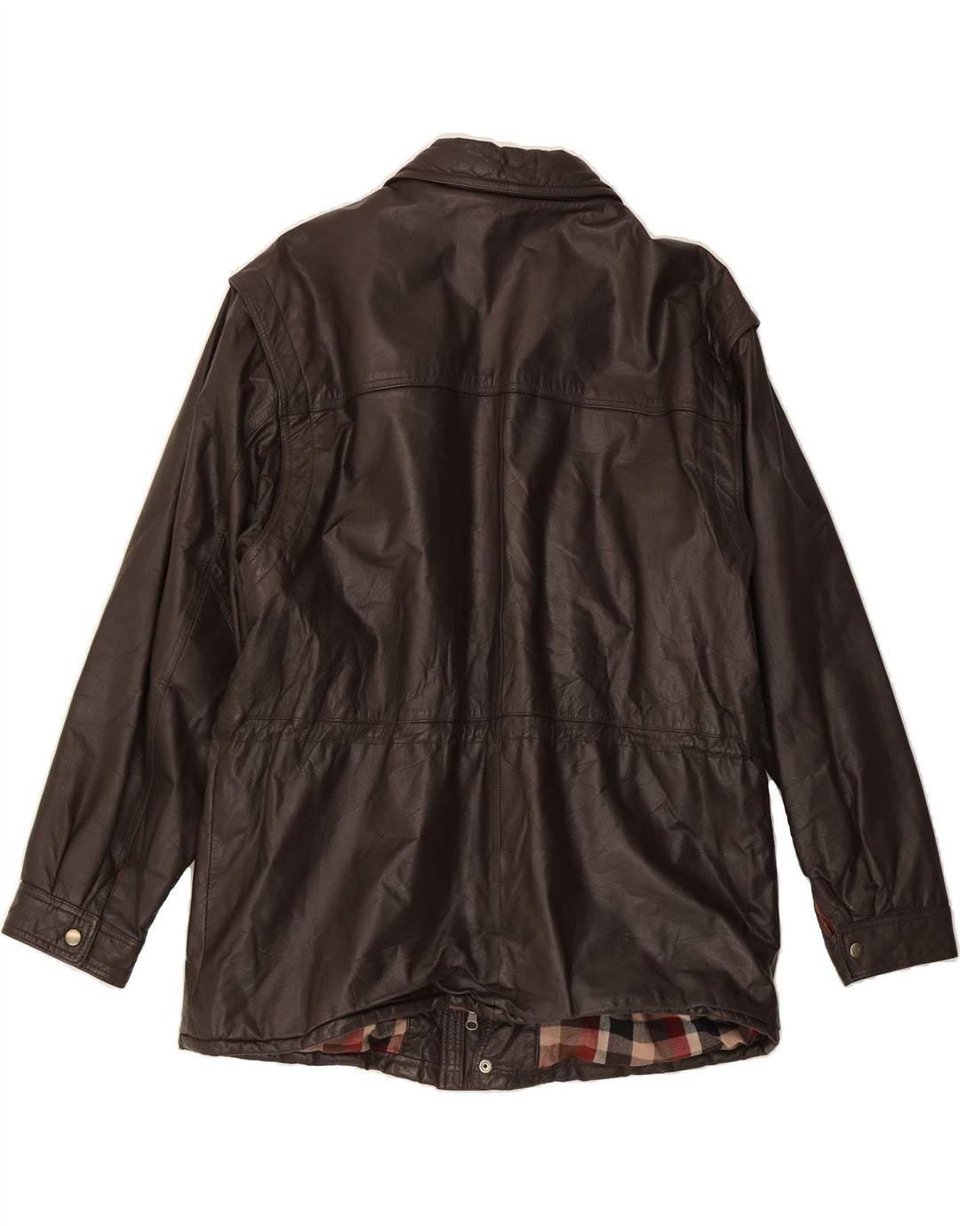 CANDA Mens Leather Jacket UK 42 XL Brown Leather Vintage Canda and Second-Hand Canda from Messina Hembry 