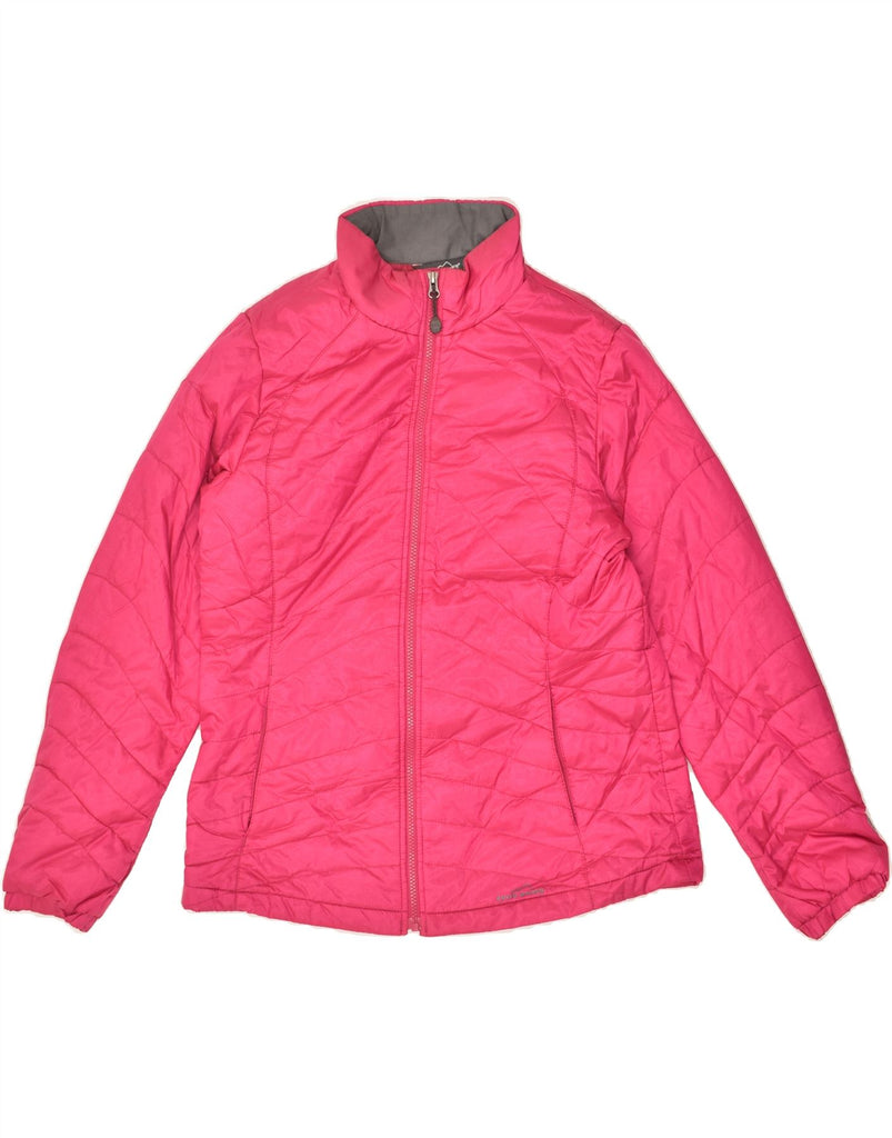 EDDIE BAUER Womens Padded Jacket UK 16 Large Pink Polyester | Vintage Eddie Bauer | Thrift | Second-Hand Eddie Bauer | Used Clothing | Messina Hembry 