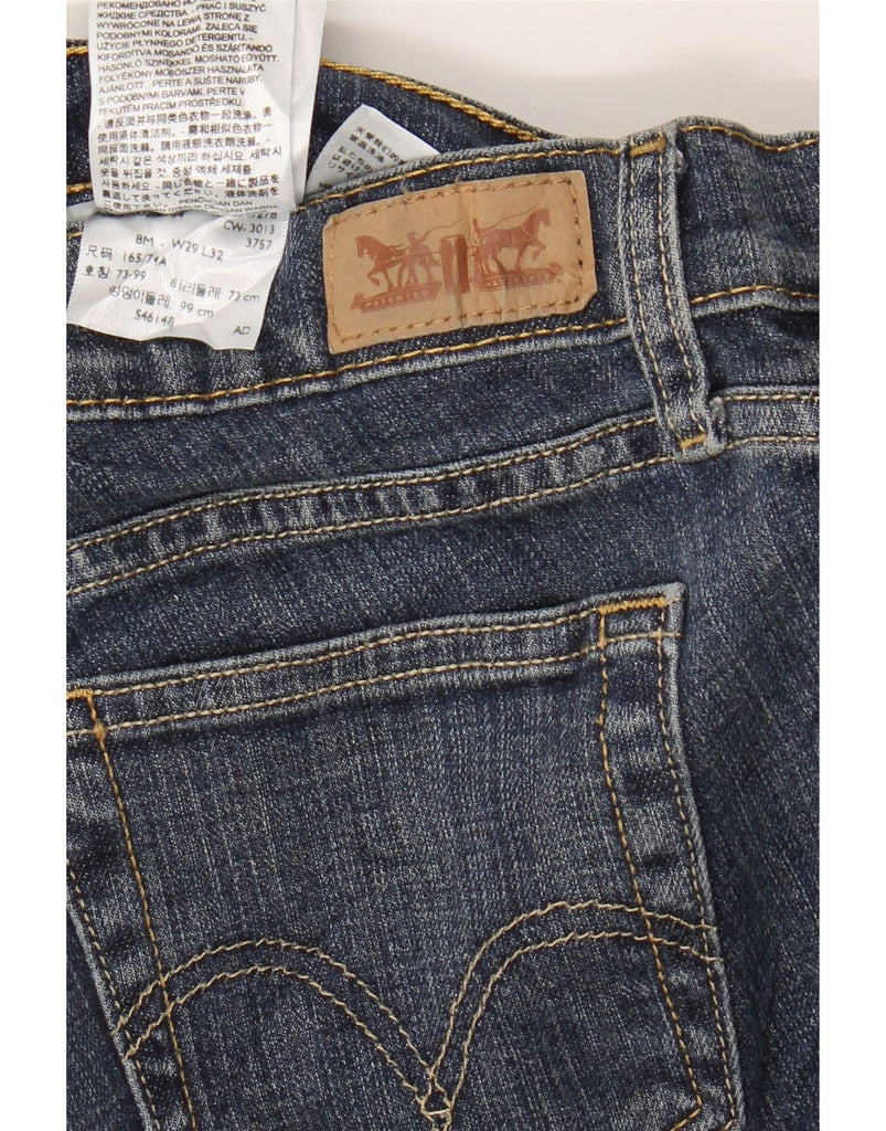 LEVI'S Womens Curvy Bootcut Jeans US 8 Medium W29 L32 Blue Cotton Vintage Levi's and Second-Hand Levi's from Messina Hembry 