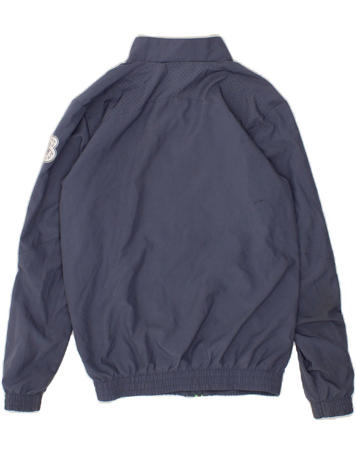 UMBRO Boys Ireland Tracksuit Top Jacket 11-12 Years Large Navy Blue Vintage Umbro and Second-Hand Umbro from Messina Hembry 