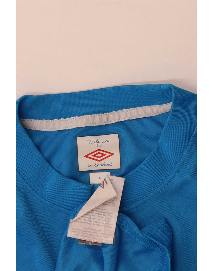 Umbro Mens Graphic Vest Top Large Blue Polyester