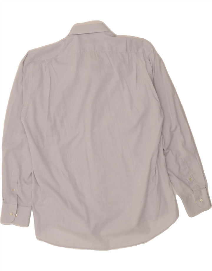 PIERRE CARDIN Mens Shirt Size 44 17 1/2 XL Grey Vintage Pierre Cardin and Second-Hand Pierre Cardin from Messina Hembry 