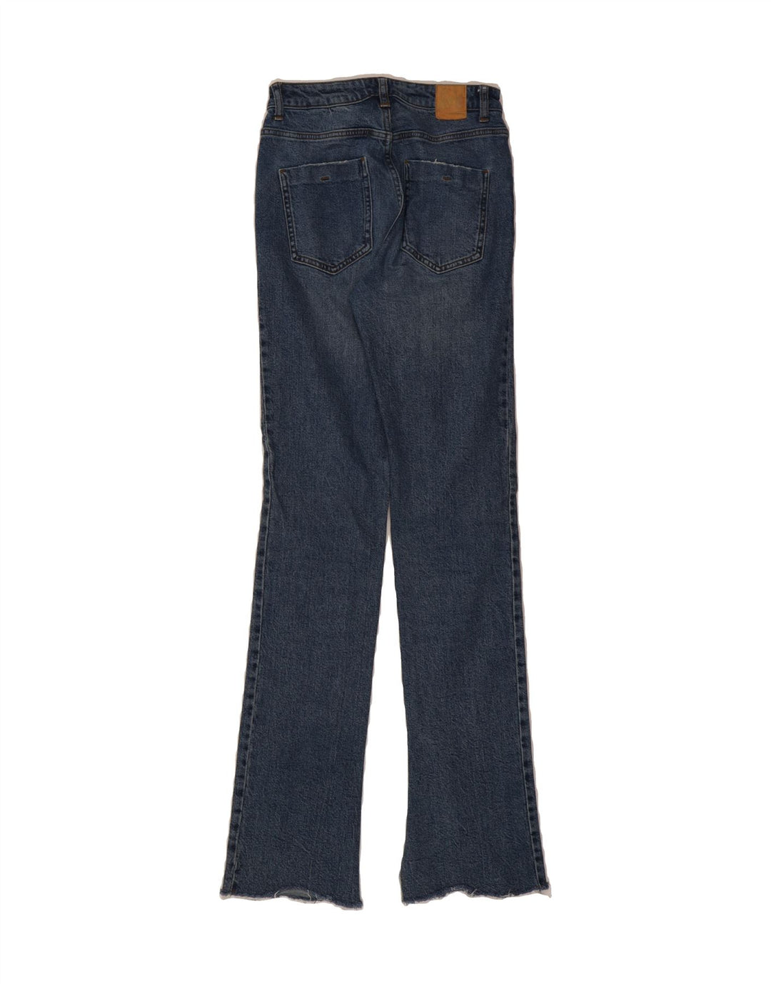 ZARA Womens Bootcut Jeans EU 34 2XS W24 L33 Navy Blue Vintage Zara and Second-Hand Zara from Messina Hembry 